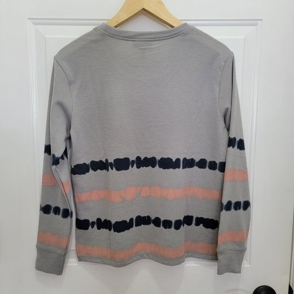 NWT Jessica Simpson Lisa Gray Earth Print Sweater Size S - Picture 2 of 8